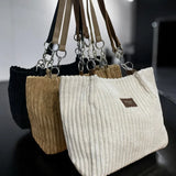 IFÉ – Bolso de pana de asas dobles