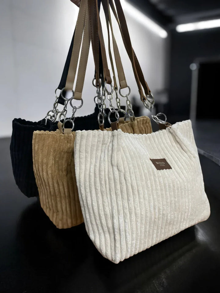IFÉ – Bolso de pana de asas dobles