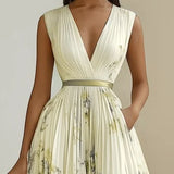 ISABEL – Vestido estampado elegante