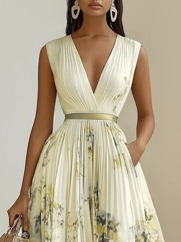 ISABEL – Vestido estampado elegante