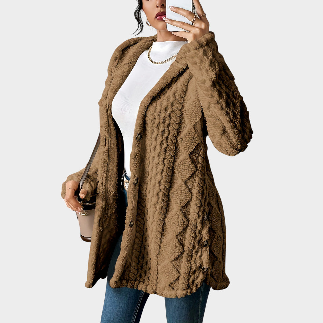 C&G – Cárdigan Acolchado con Capucha