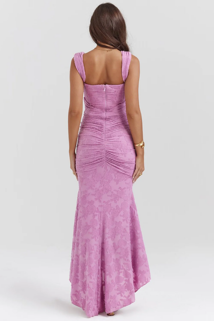 KIARA – Vestido largo con corsé sofisticado