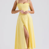 SOFÍA – Vestido midi con corsé