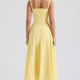 SOFÍA – Vestido midi con corsé