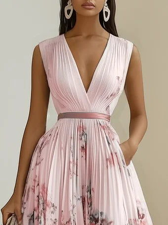 ISABEL – Vestido estampado elegante