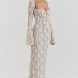 ALICIA – Vestido largo de encaje