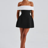 LANA – Mini vestido con lazo