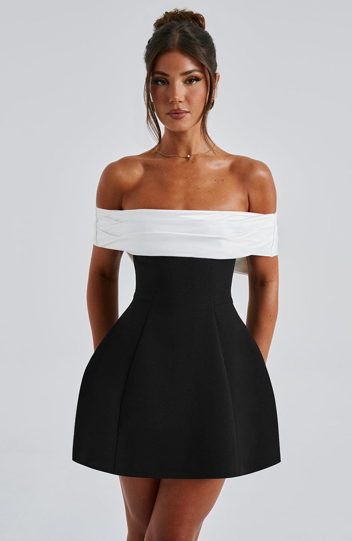 LANA – Mini vestido con lazo