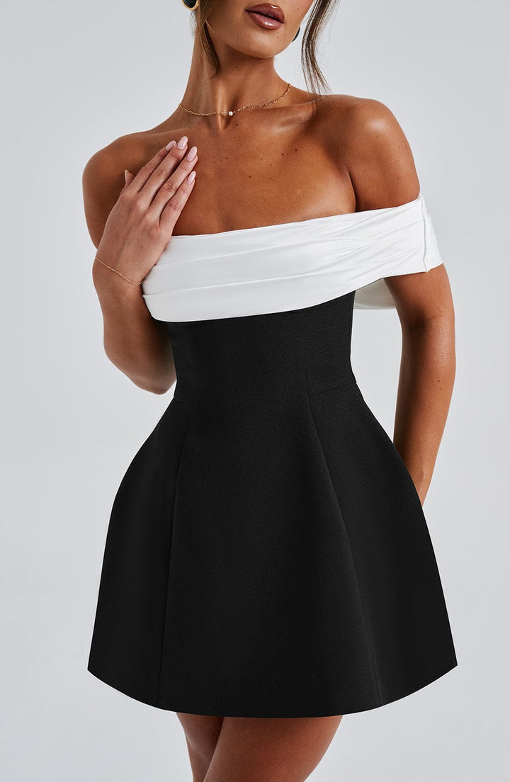 LANA – Mini vestido con lazo