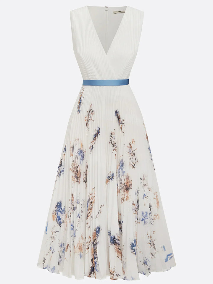 ISABEL – Vestido estampado elegante