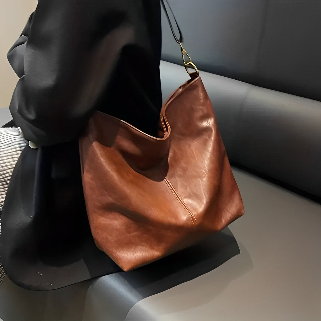 ZAFRA – Bolso cruzado de piel