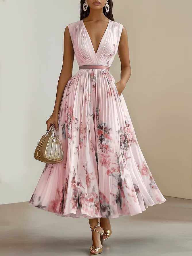 ISABEL – Vestido estampado elegante