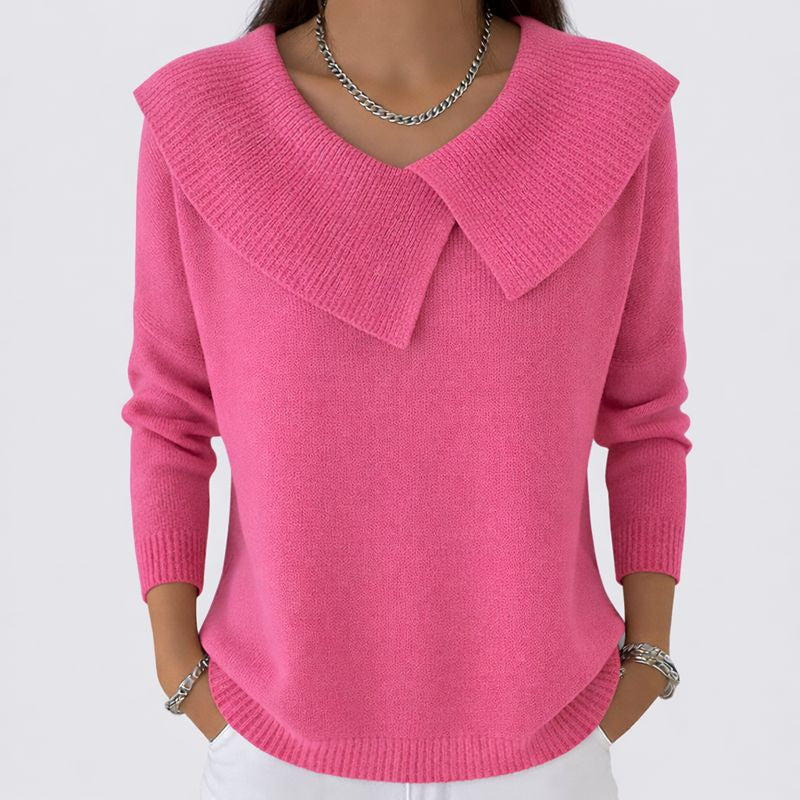 ALMA – JERSEY CON CUELLO ELEGANTE