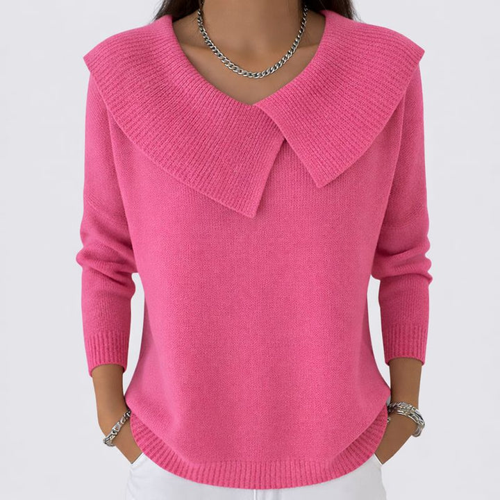 ALMA – JERSEY CON CUELLO ELEGANTE