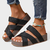 MIEL – Sandalias con plataforma