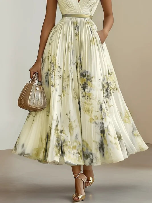 ISABEL – Vestido estampado elegante