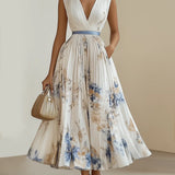 ISABEL – Vestido estampado elegante