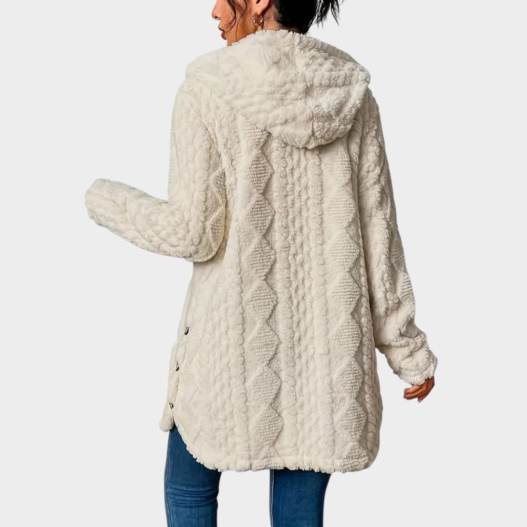 C&G – Cárdigan Acolchado con Capucha