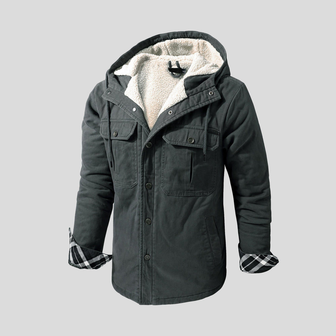ABSAIL – Chaqueta con capucha para hombre