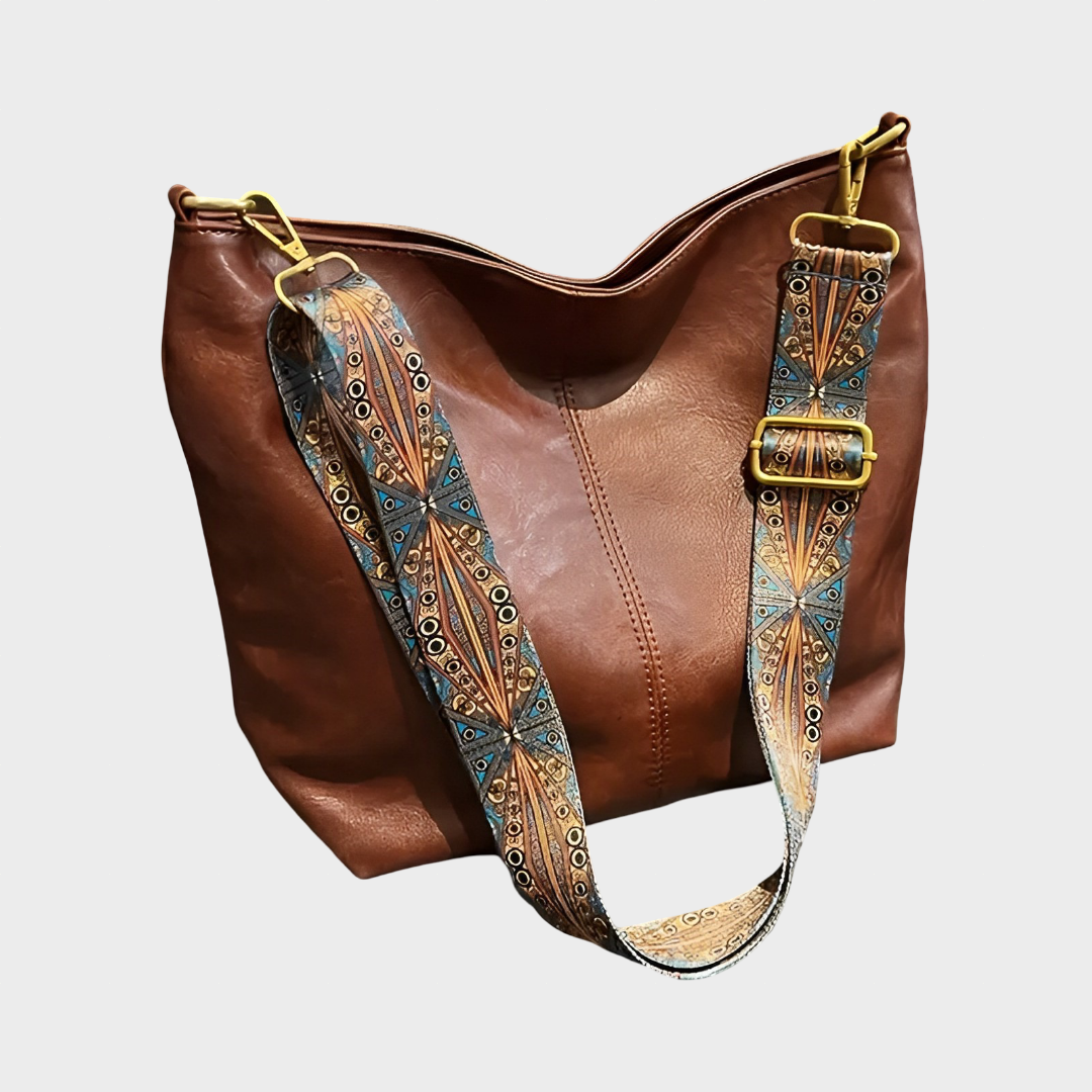 ZAFRA – Bolso cruzado de piel