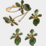 ELIN – Set de Accesorios Florales: Pulsera + Pendientes + Anillos