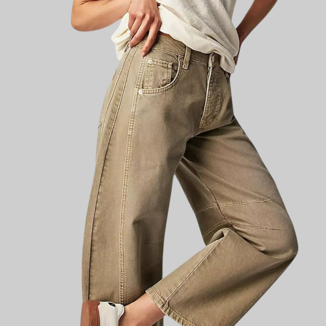 AURORA – Jeans de pierna ancha