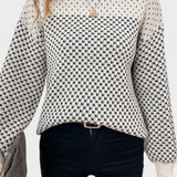 RACHAEL – Jersey de Cuello Redondo