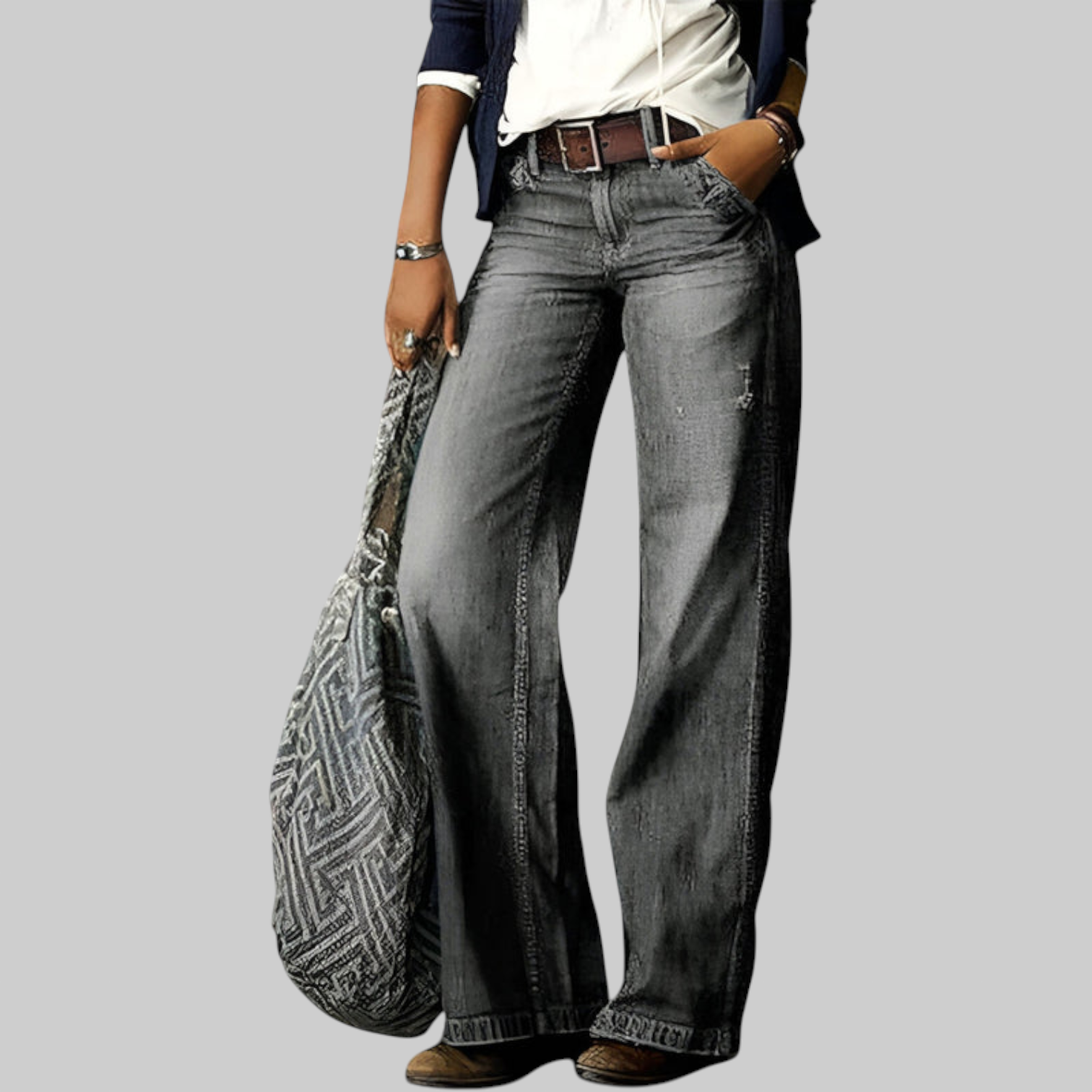 CARLOTTA – Jeans rectos para mujer