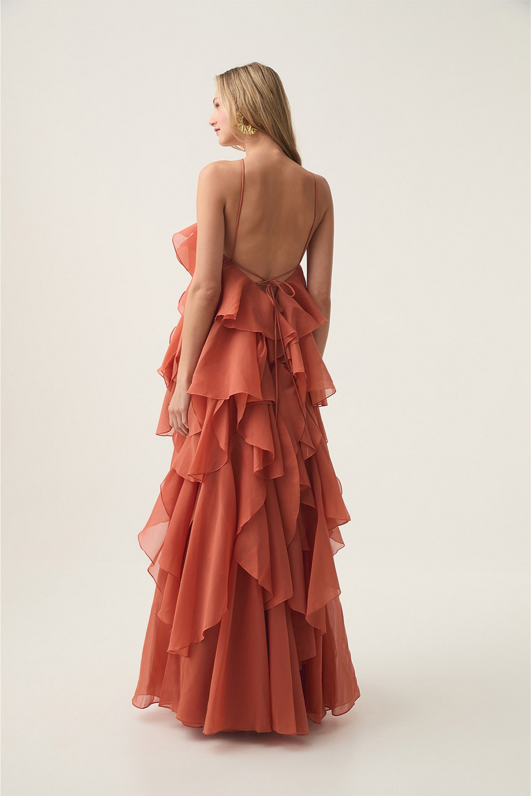LIVORA – Maxi vestido de diseño
