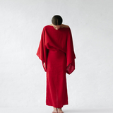 NOURA – Vestido largo de lino