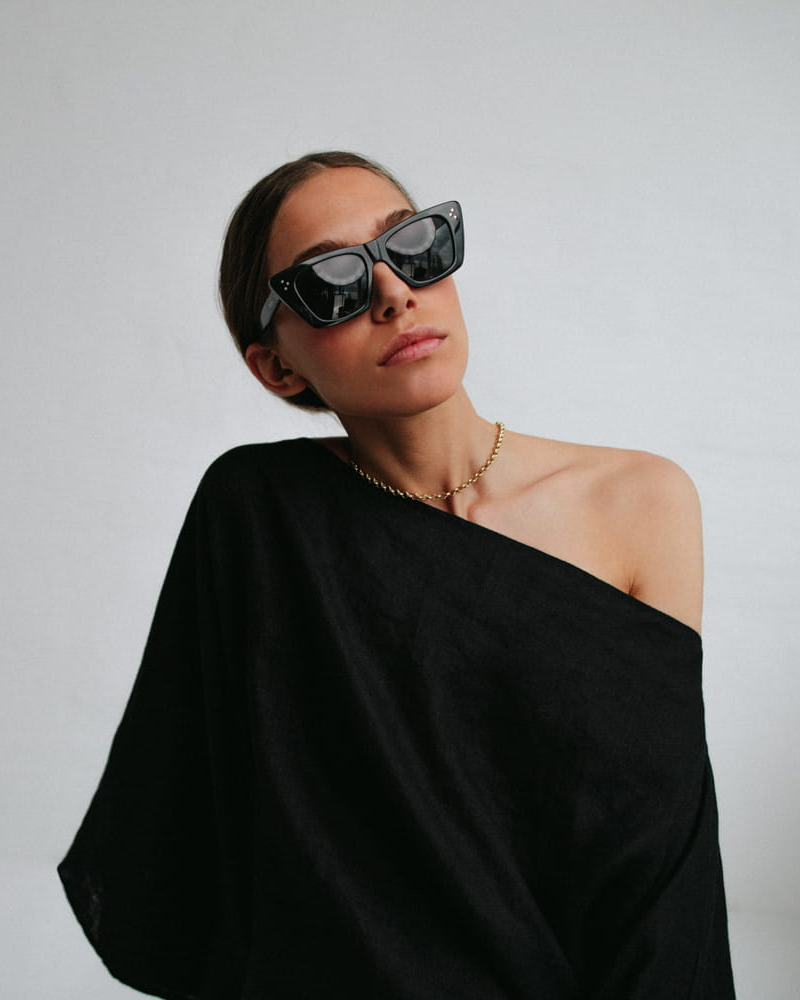 NOURA – Vestido largo de lino