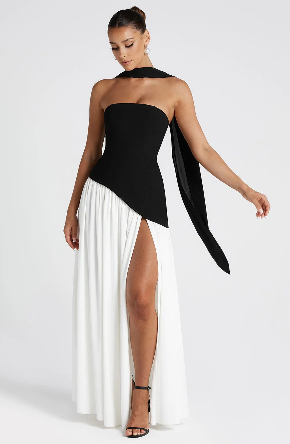 MARIEU – Maxi vestido de diseño