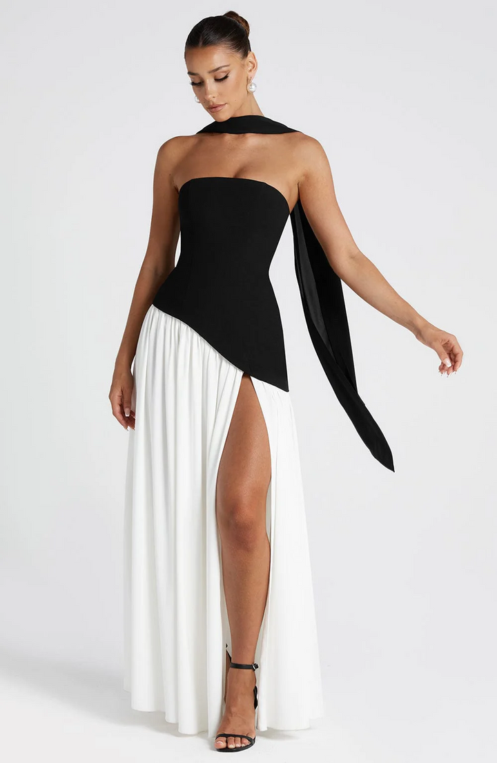 MARIEU – Maxi vestido de diseño