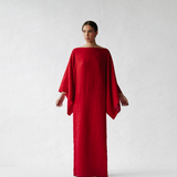 NOURA – Vestido largo de lino