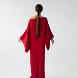NOURA – Vestido largo de lino