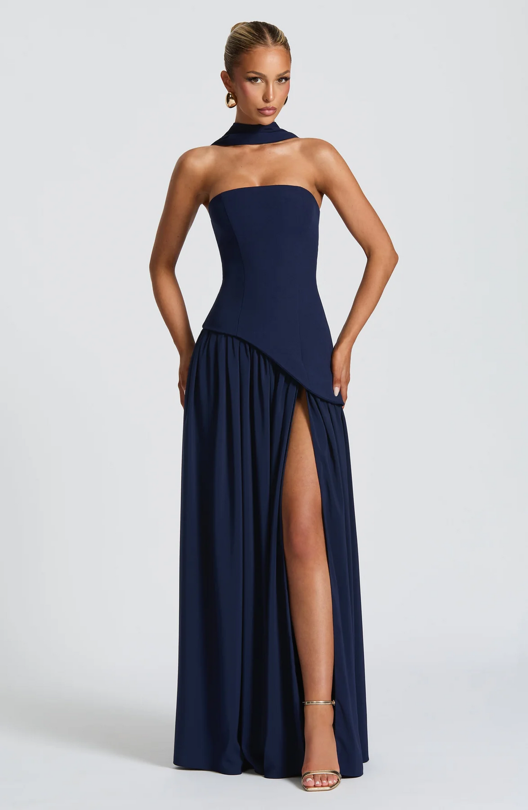 MARIEU – Maxi vestido de diseño