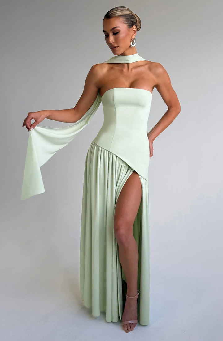 MARIEU – Maxi vestido de diseño