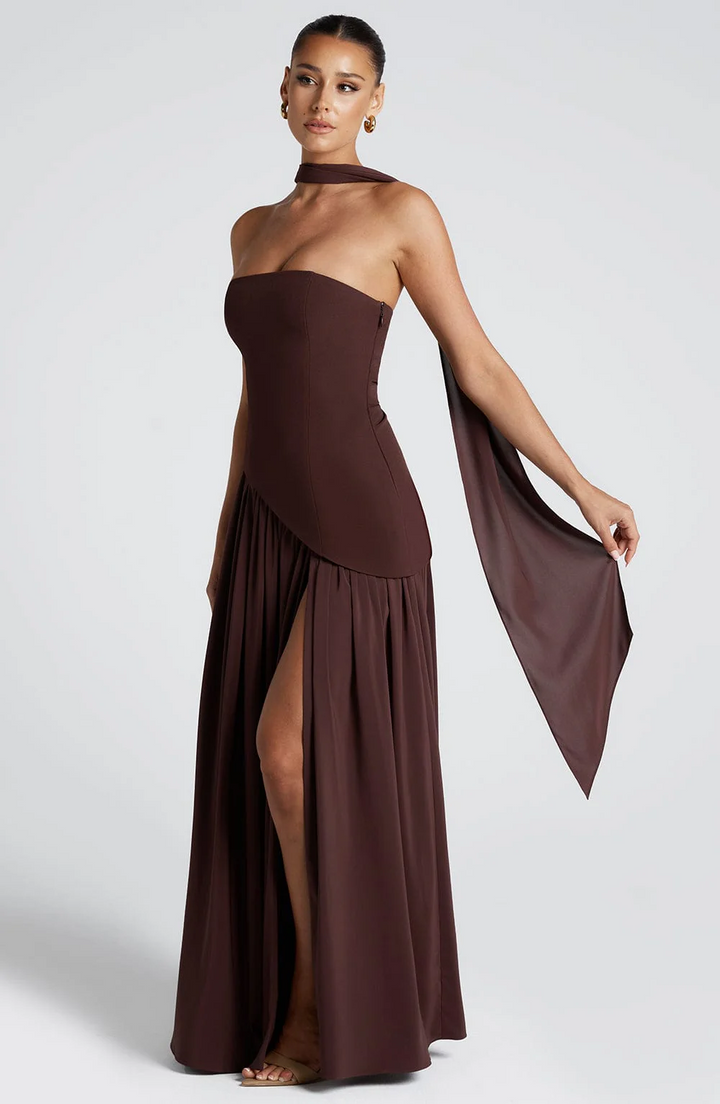 MARIEU – Maxi vestido de diseño