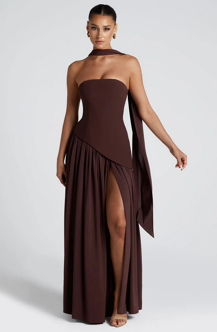 MARIEU – Maxi vestido de diseño