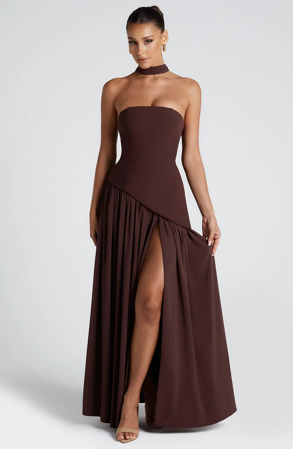 MARIEU – Maxi vestido de diseño