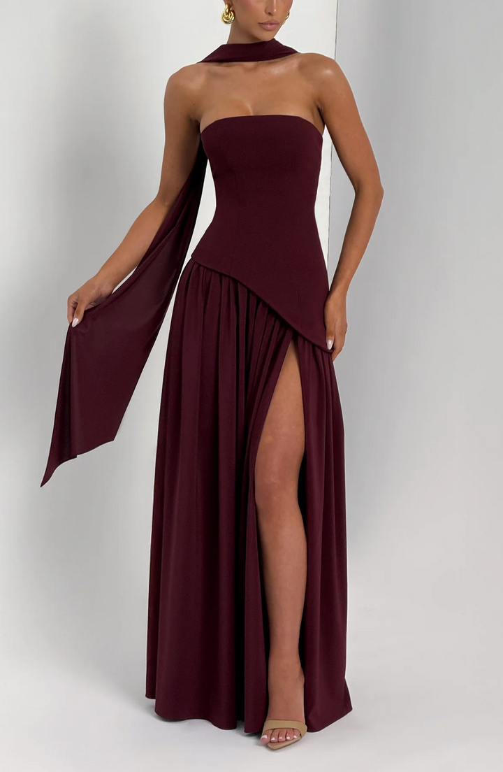 MARIEU – Maxi vestido de diseño