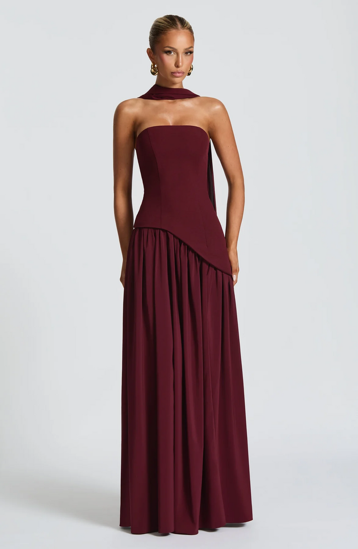 MARIEU – Maxi vestido de diseño