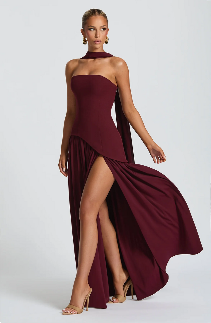 MARIEU – Maxi vestido de diseño