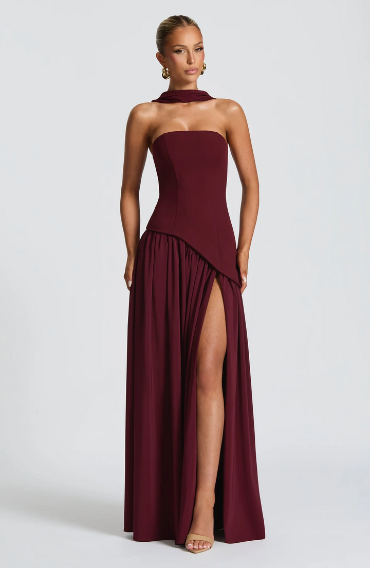 MARIEU – Maxi vestido de diseño