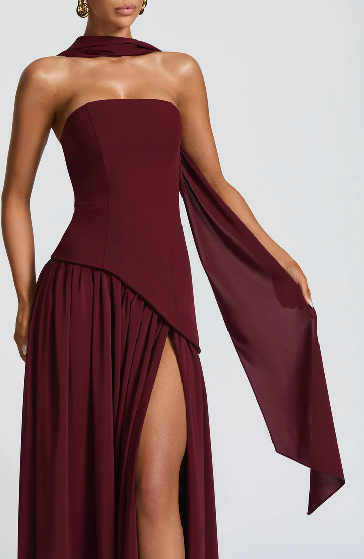 MARIEU – Maxi vestido de diseño