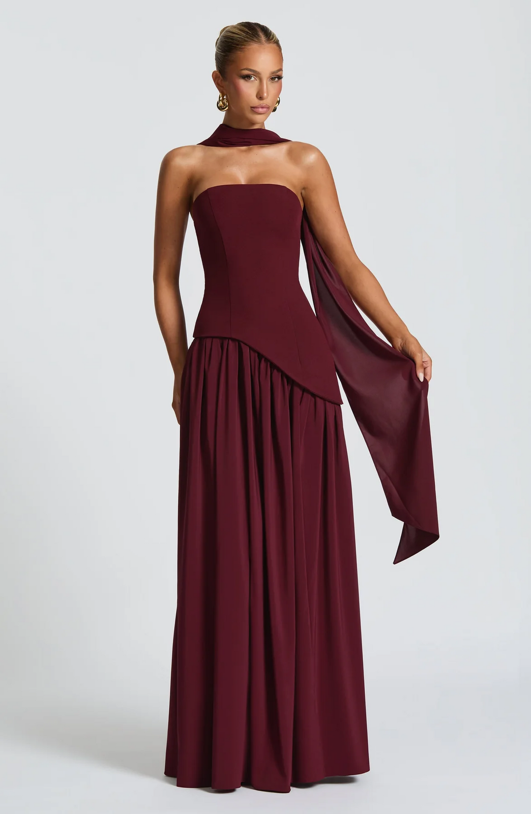 MARIEU – Maxi vestido de diseño
