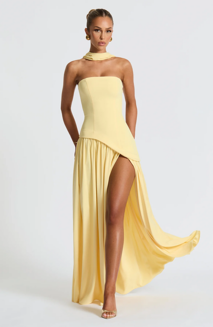 MARIEU – Maxi vestido de diseño