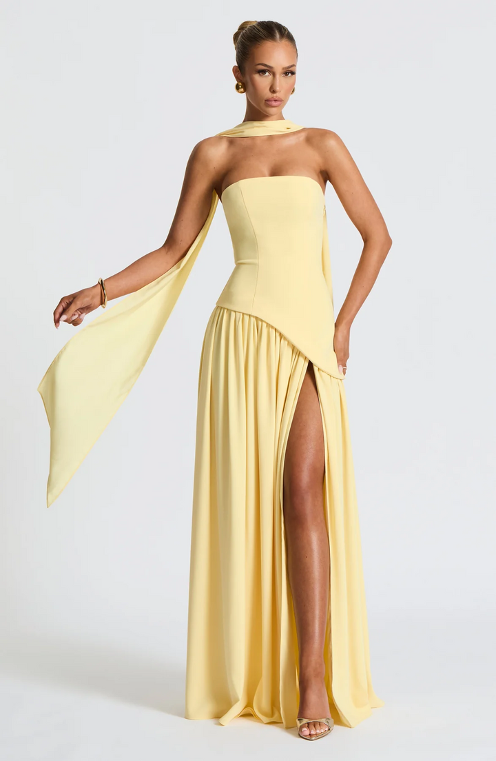 MARIEU – Maxi vestido de diseño