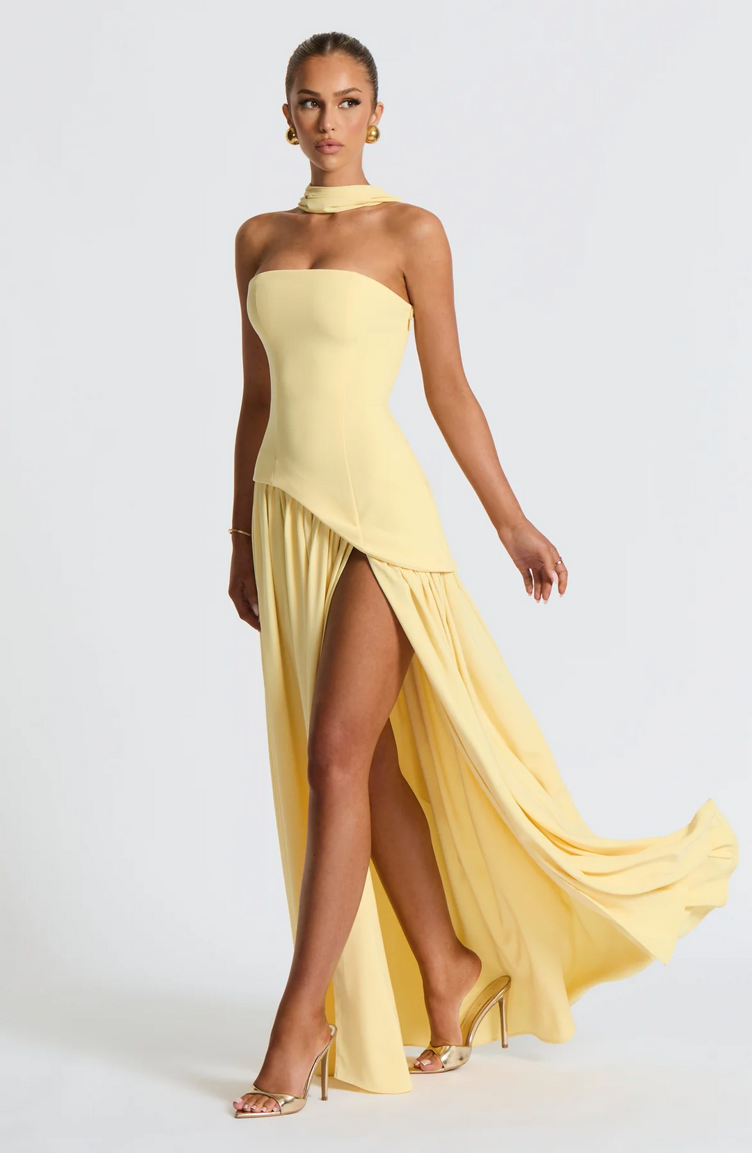 MARIEU – Maxi vestido de diseño