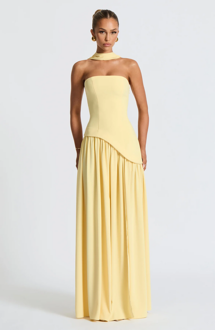 MARIEU – Maxi vestido de diseño